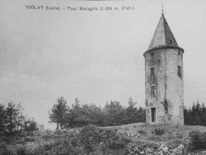 La Tour Matagrin en 1876