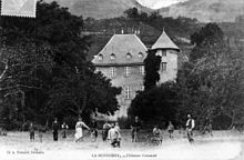 Le château Camand au début du XXe siècle.