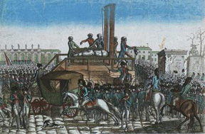 Louis XVI guillotiné