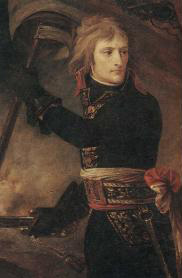 La général Bonaparte au pont d'Arcole