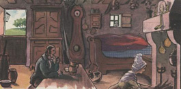 L'intérieur d'une ferme