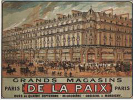 Les grands magasins à Paris